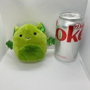 Squishmallow Rosemary 4 Inch Green Bat Plush Toy